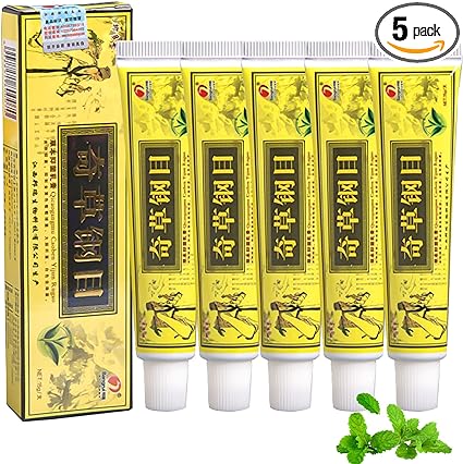 5x Effective Organic Eczema Natural Herbal Healing Cream, Anti-Itch Cream